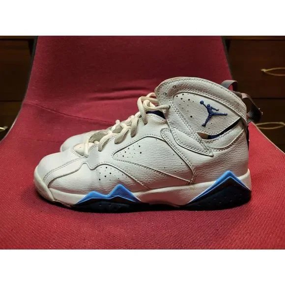 Used Air Jordan 7 French Blue Sz: 6.5Y - Picture 1 of 6